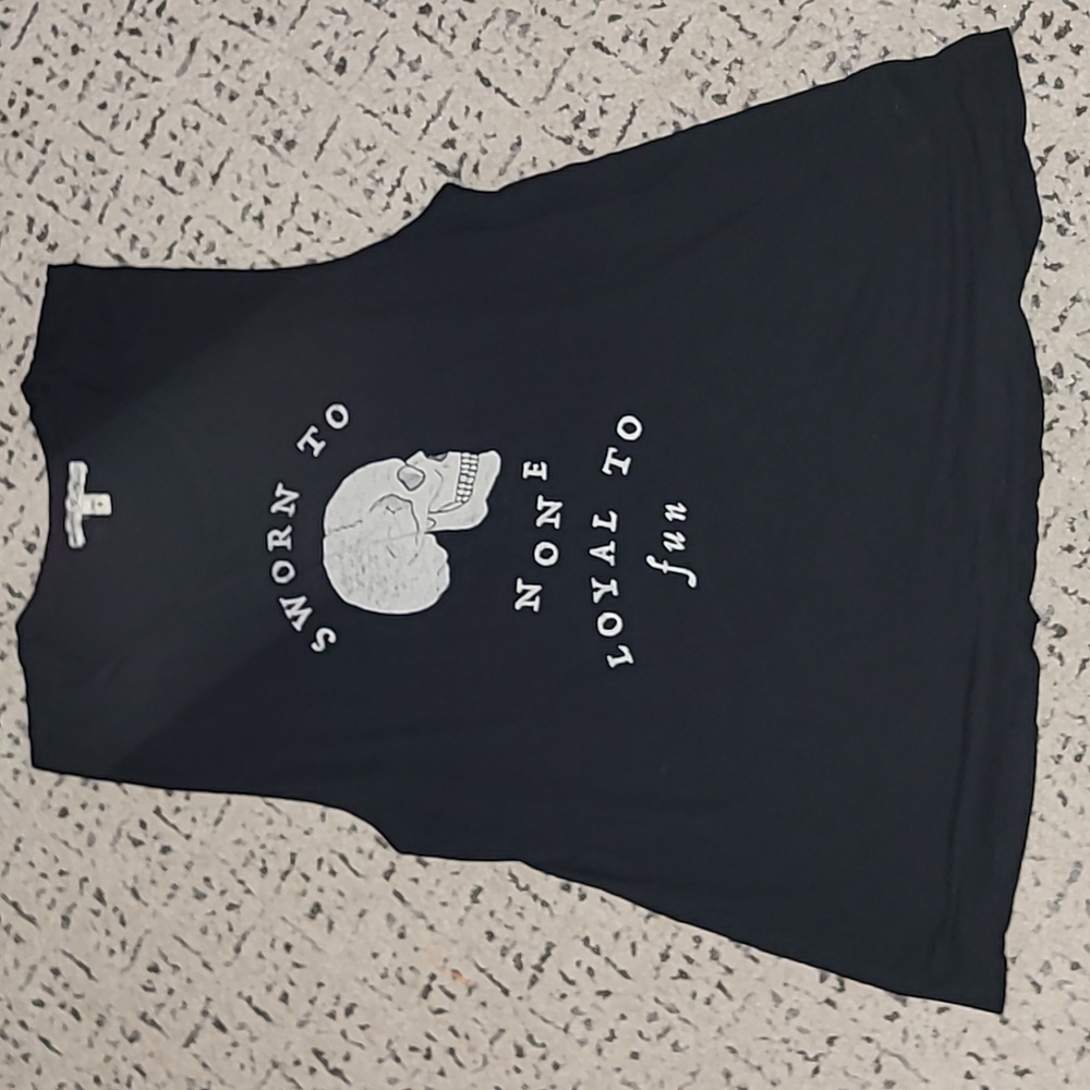 Express Skull Graphic Tank Top